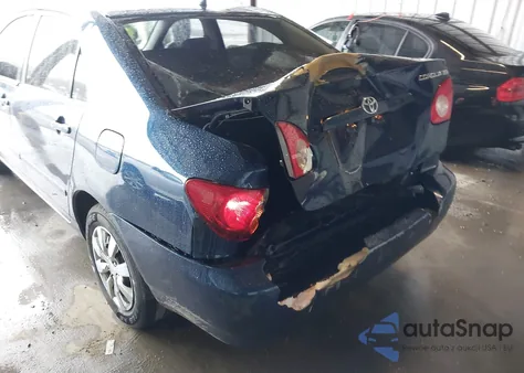 2004 Toyota Corolla Le from USA, damaged, VIN 2T1BR32E44C271115